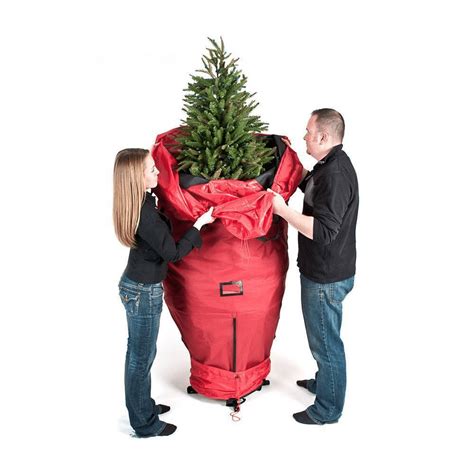 fake tree bag|upright christmas tree bag.